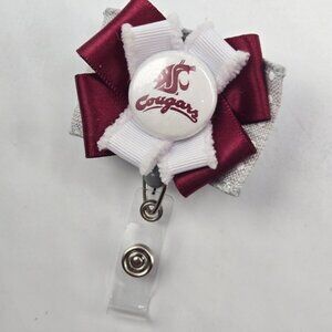 Washington State University Badge Reel NCAA WSU Cougars Alumni Souvenir ID Tag